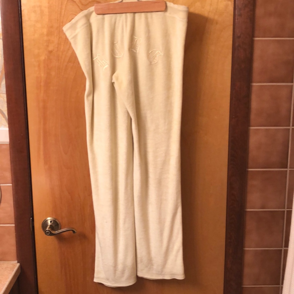 BCBG Max Azria velour loungewear pants